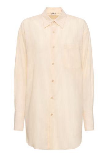 Camicia In Organza Di Cotone