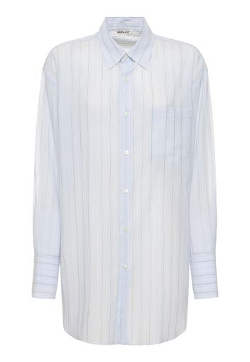 Camicia In Organza Di Cotone