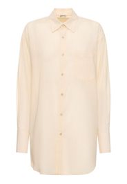 Camicia In Organza Di Cotone