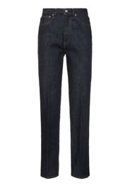 Pantaloni Dritti In Denim 5 Tasche