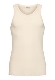 Tank Top In Cotone Organico A Costine