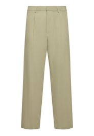 Pantaloni Viyella Relaxed Fit In Cotone E Seta