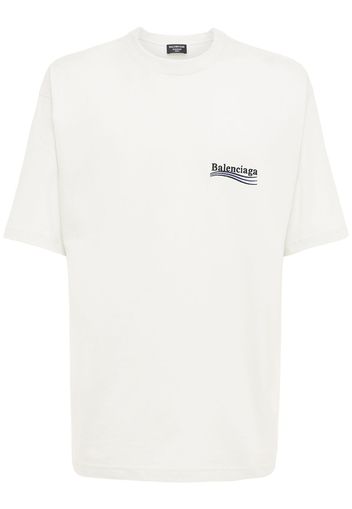 T-shirt In Cotone Con Logo