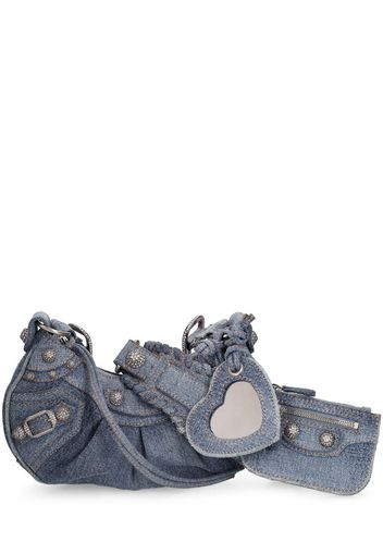 Xs Le Cagole Denim Shoulder Bag