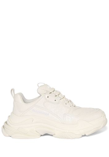 60mm Triple S Leather Sneakers