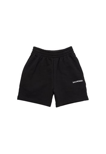 Shorts Jogging In Jersey Di Cotone