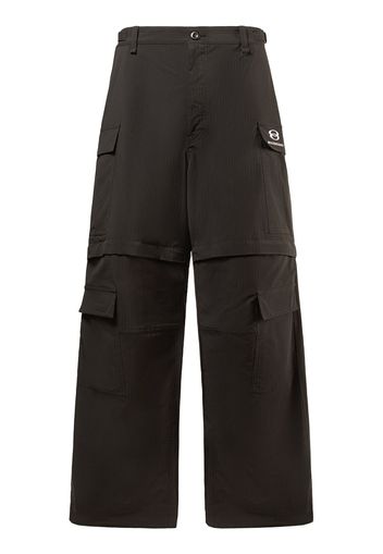 Pantaloni Cargo In Techno