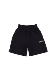 Shorts Political In Felpa Di Cotone