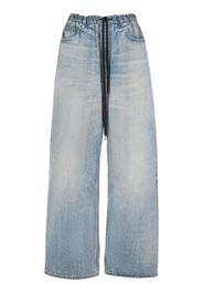 Pantaloni Baggy Oversize In Denim