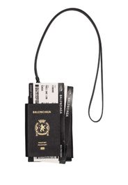 Passport Leather Phone Holder