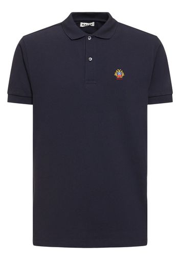 Polo In Cotone Organico Con Logo