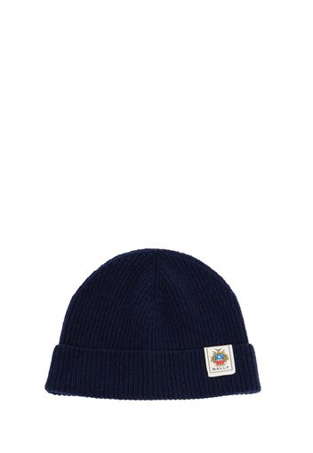 Cappello Beanie In Maglia Di Lana