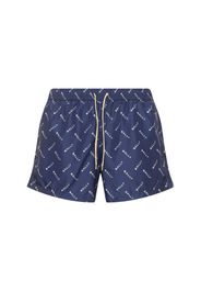 Shorts Mare In Nylon Con Logo