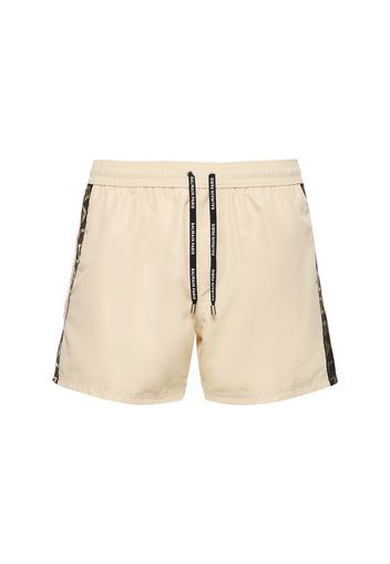 Shorts Mare In Techno Con Logo