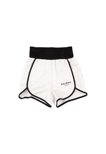 Shorts In Felpa Di Cotone