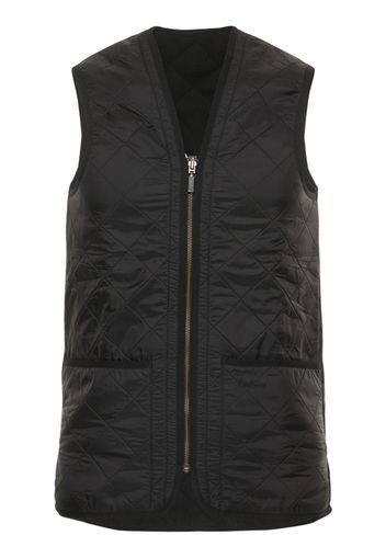 Gilet Trapuntato Con Zip