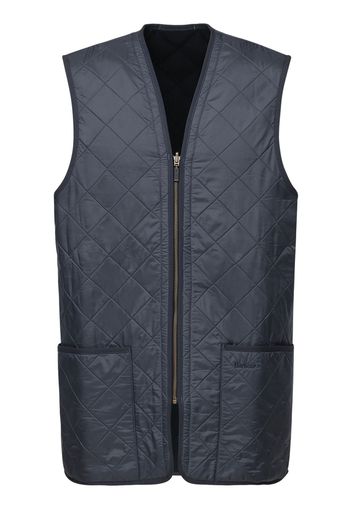 Gilet Trapuntato Con Zip