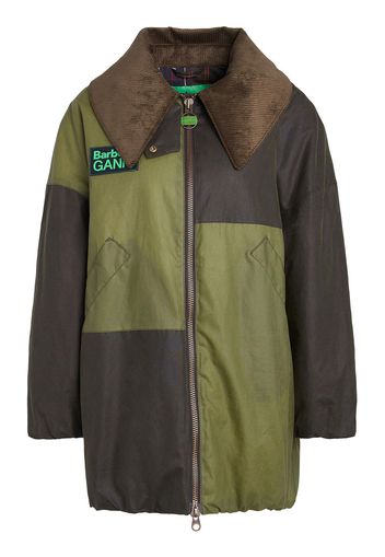 Bomber Barbour X Ganni In Cotone
