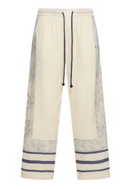 Pantaloni Jogging Ethnic In Cotone