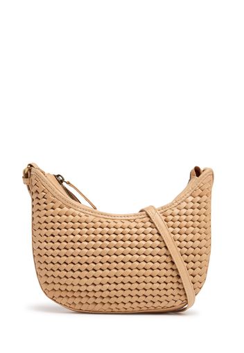 Borsa Mini Sling In Pelle Intrecciata