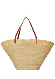 Sola Raffia Effect Tote Bag