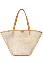 Lou Rattan Tote Bag