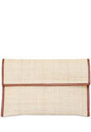 Lara Raffia Clutch