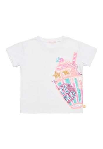 T-shirt In Cotone Con Stampa