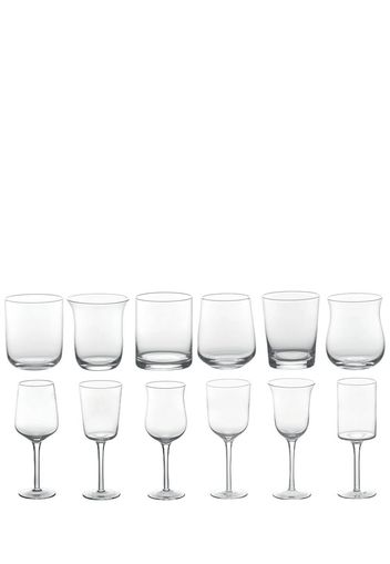 Set Of 12 Tumblers & Wine Glasses