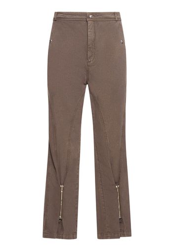 Pantaloni Con Zip