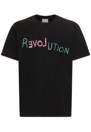 T-shirt Revolution Con Stampa