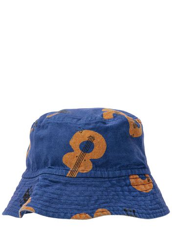 Cappello Bucket In Cotone Stampato