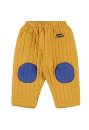 Pantaloni Imbottiti In Misto Cotone