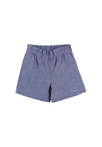 Poplin Cotton Shorts