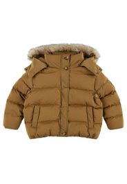 Hooded Poly Puffer Jacket