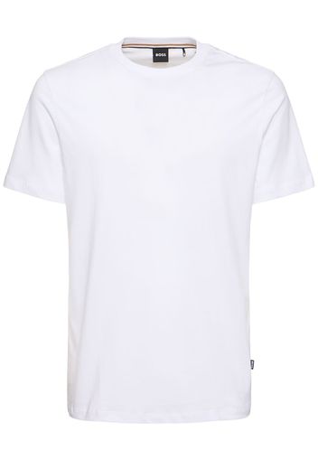 T-shirt Thompson In Jersey Di Cotone / Logo