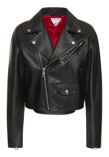 Giacca Biker In Pelle