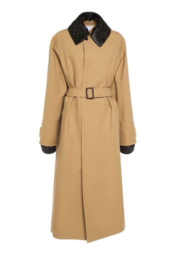 Trench In Cotone Idrorepellente Stretch