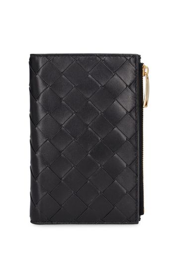 Medium Intrecciato Bi-fold Zip Wallet