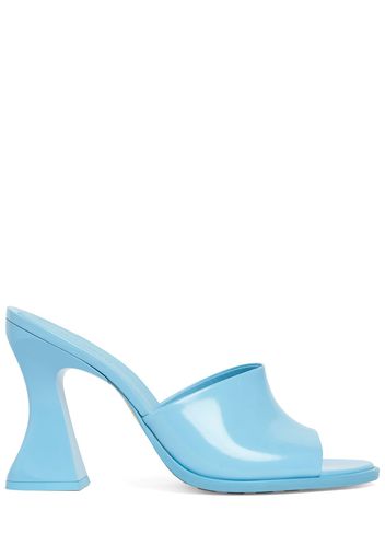 100mm Cha-cha Vinyl-heeled Mules