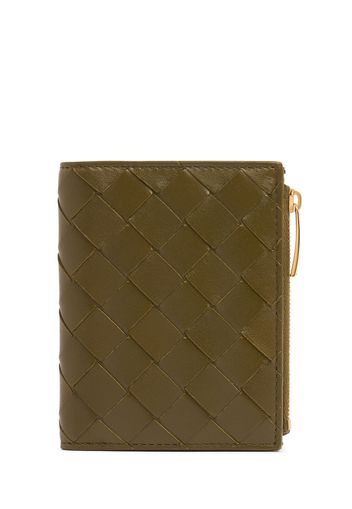 Small Intrecciato 15 Leather Wallet