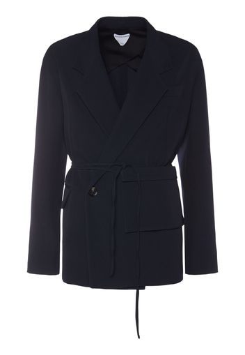 Blazer In Gabardina Di Lana