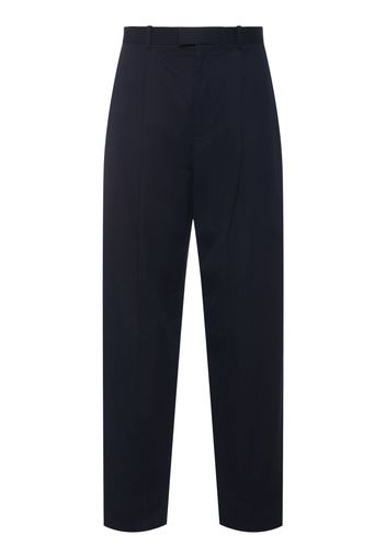 Pantaloni In Twill Di Cotone Leggero