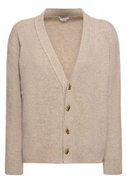 Cardigan In Misto Cashmere / Bottoni A Nodo