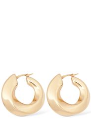 Orecchini Grandi Essentials Twist In Argento