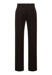 Structured Cotton Mélange Pants