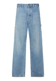 Jeans In Denim Di Cotone Washed