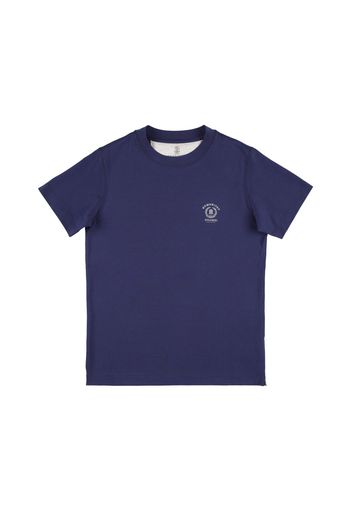 T-shirt In Jersey Di Cotone Con Logo