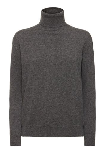 Maglia Collo Alto In Cashmere