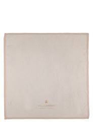 Cashmere Blanket W/embroidered Logo